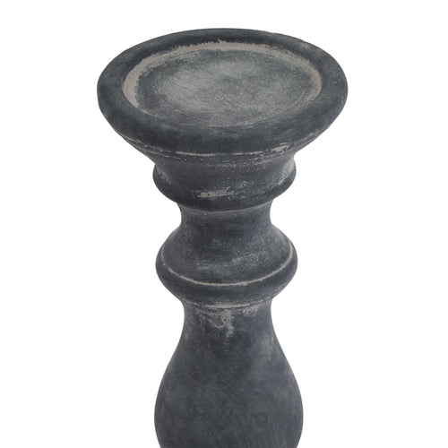 Amalfi Grey Column Candle Holder — alternate product view