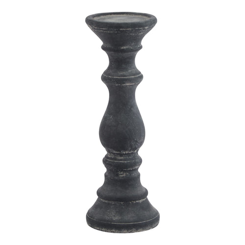 Amalfi Grey Column Candle Holder — main product view