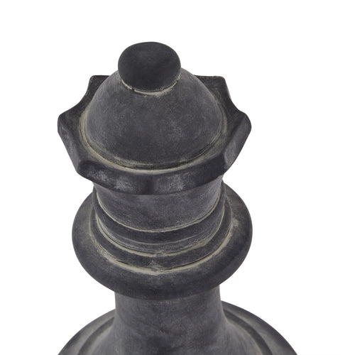 Amalfi Grey Queen Chess Piece — alternate product view
