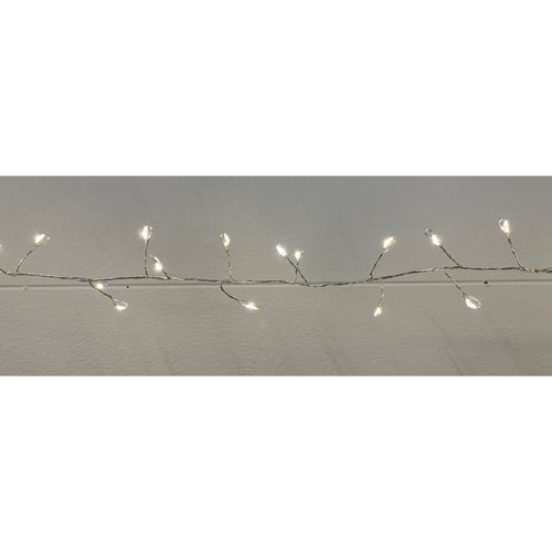 7.2m/23ft 6in Plug In LED Warm White Cluster Micro Lights — alternate product view