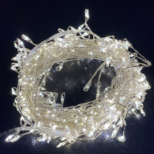 7.2m/23ft 6in Plug In LED Warm White Cluster Micro Lights — main product view