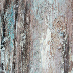 Traverse Hand Painted Canvas In Frame