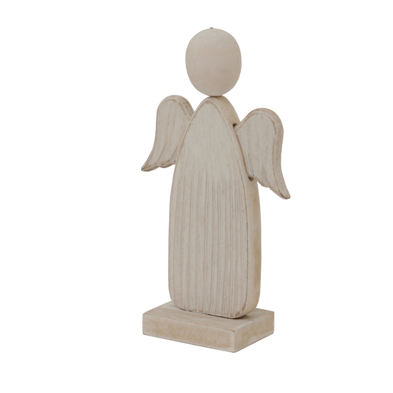 Whitewashed Rustic Angel