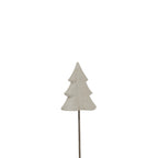 Whitewashed Rustic Tree On Stand