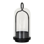 Nyx Medium Candle Holder With Glass Cloche