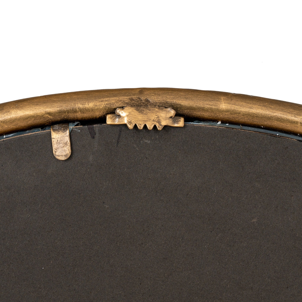 Nahla Small Mirror With Dimpled Frame