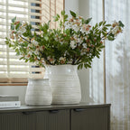 Tava Wide Hewn Vase