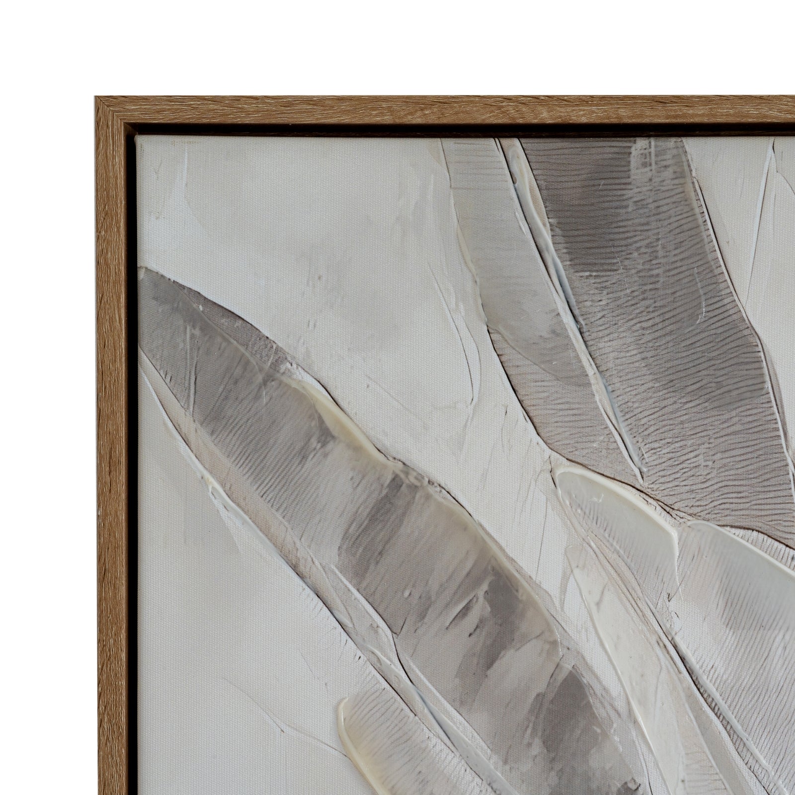 Folira Hand Painted Canvas In Frame
