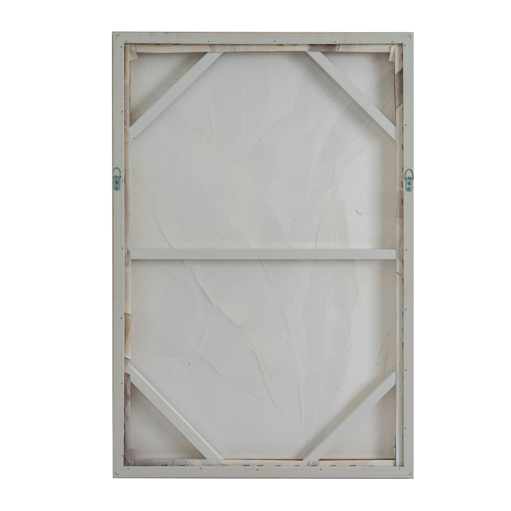 Terran Art Mounted In Wooden Frame