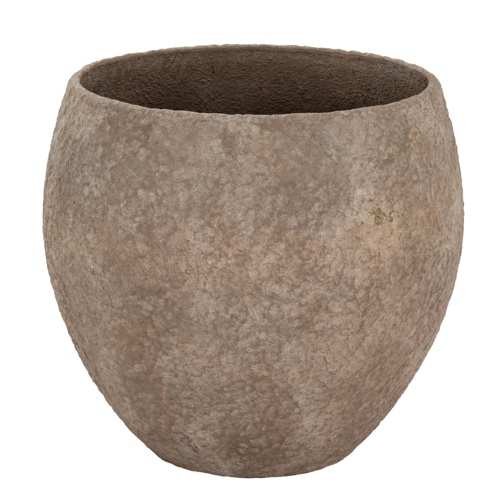 Umber Pot Belly Set Of 3 Planters
