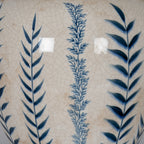 Blue Flora Amphora Vase