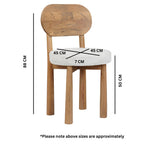 Austin Solid Wood Dining Chair ( Set of 2)