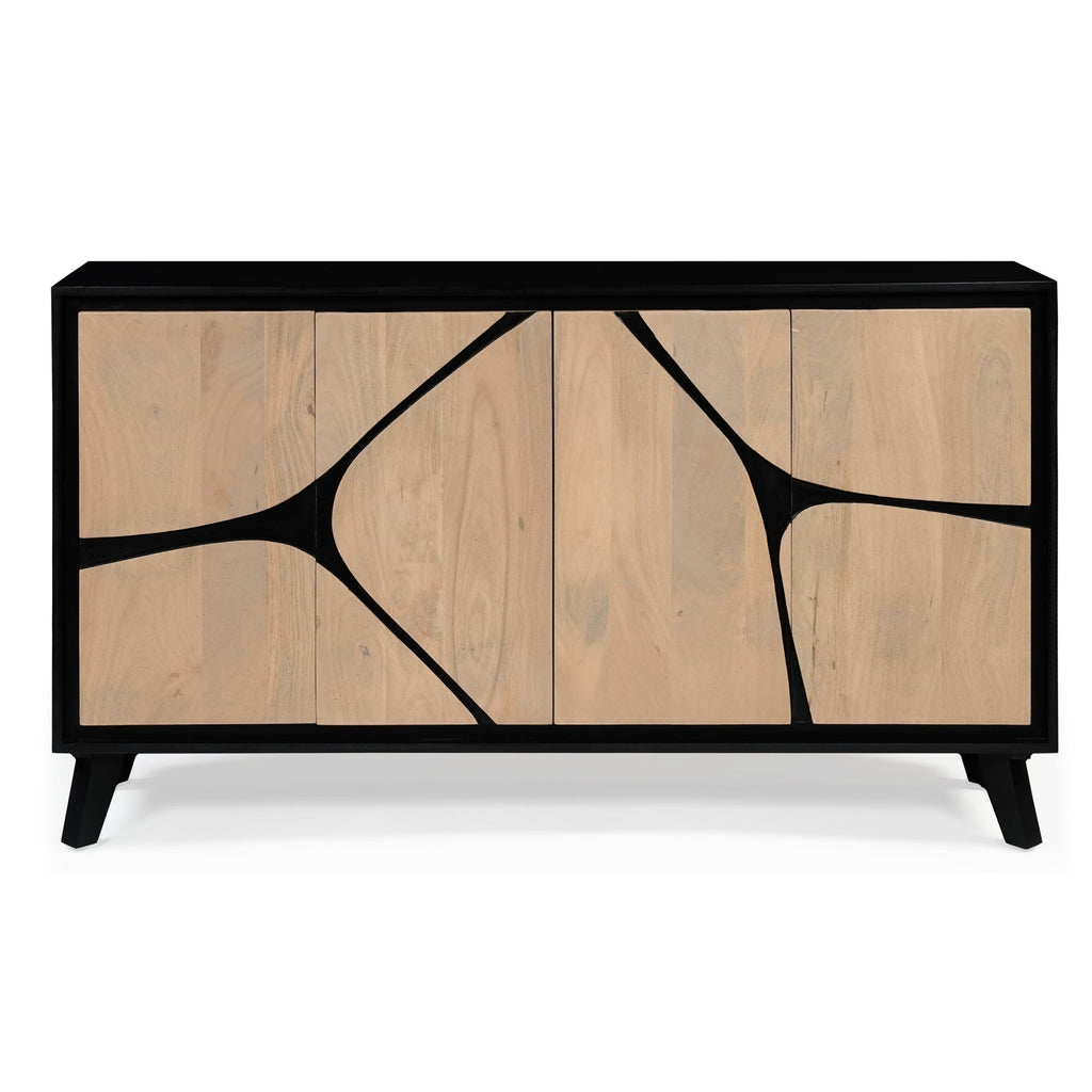 Boho Solid Wood Extra Large Sideboard