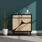 Boho Wood 2 Door Sideboard