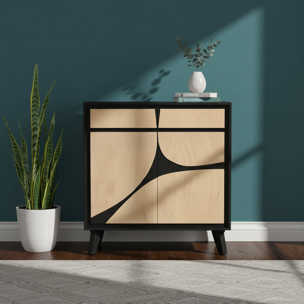 Boho Wood 2 Door Sideboard