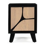 Boho Solid Wood Bedside Table