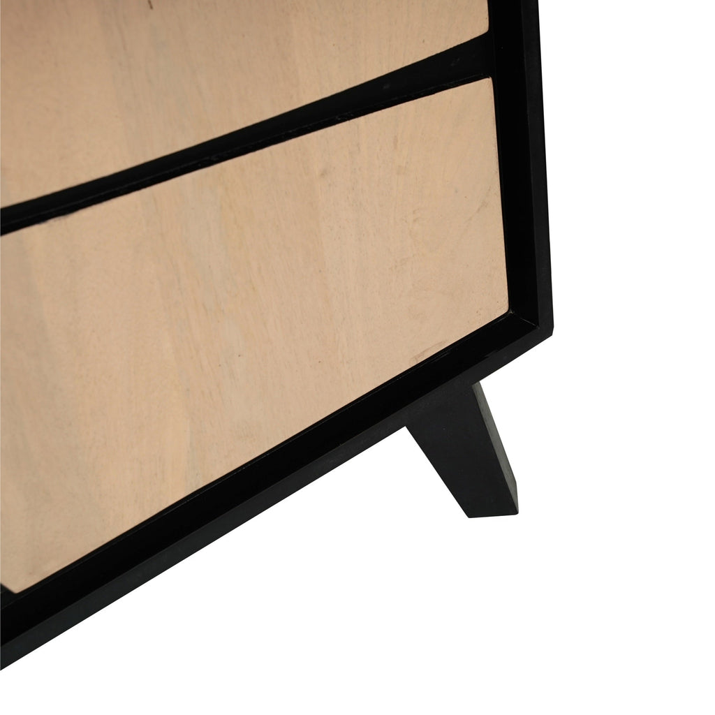 Boho Large Low Board TV Cabinet / Low Sideboard