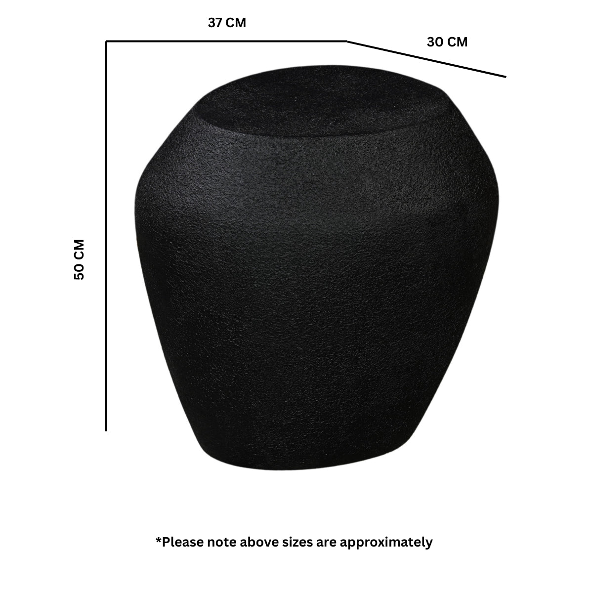 Mia Modern Geometric Side Table