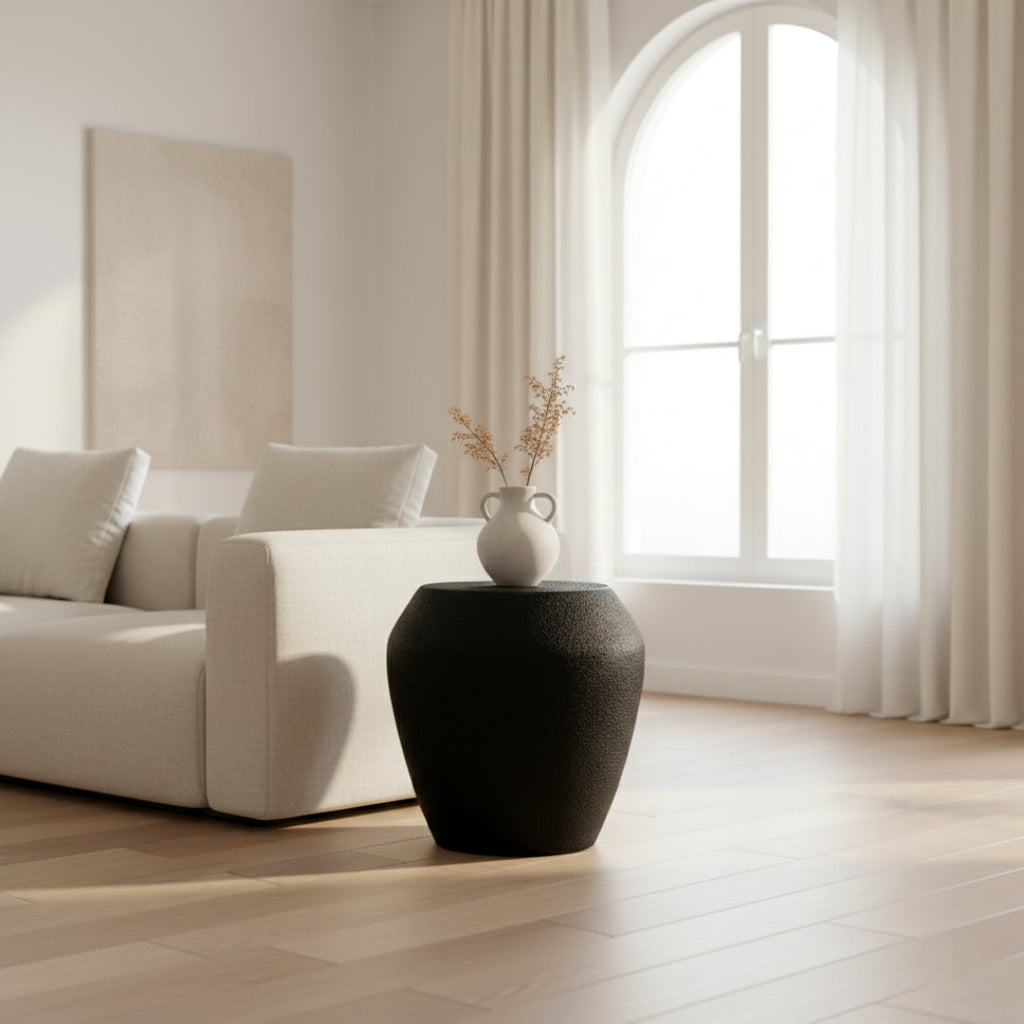 Mia Modern Geometric Side Table