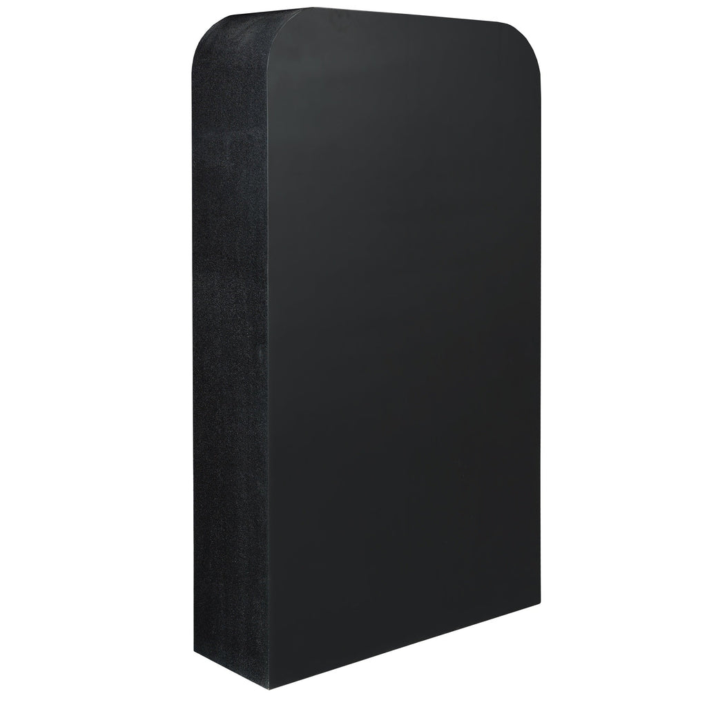 Mia Modern Tall Geometric Bookcase