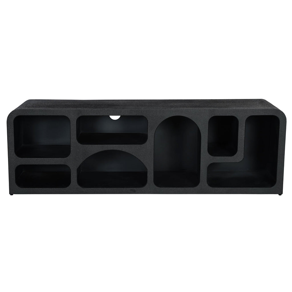 Mia Modern Geometric Large Tv Cabinet