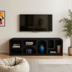 Mia Modern Geometric Large Tv Cabinet
