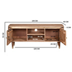 Wilton Acacia Wood TV unit
