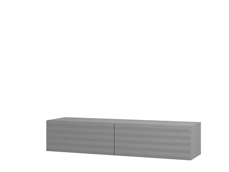 Amarentis Graphite Grey Wall Mounted Floating Wide TV Unit
