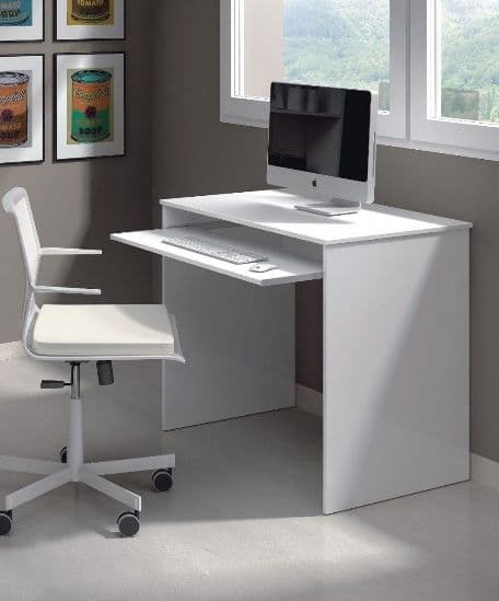 Blanco Small Arctic White Desk