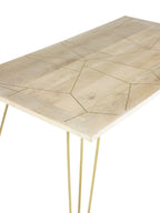 Light Gold Dining Table 