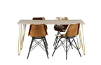 Light Gold Dining Table 