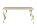 Light Gold Dining Table 