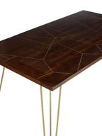 Dark Gold Dining Table 