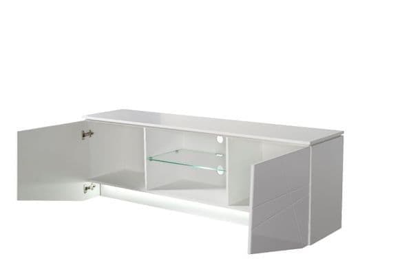 Cartier White Gloss TV Cabinet