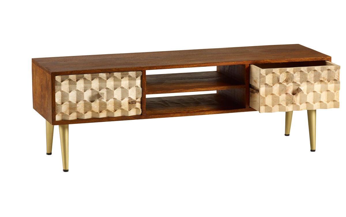 Edison Plasma TV Stand — front product view