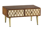 Edison Coffee Table with 2 Drawers