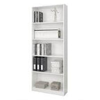 Cordoba Large Arctic White Bookcase Bookshelf