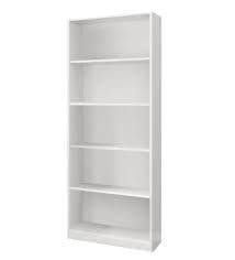 Cordoba Large Arctic White Bookcase Bookshelf