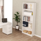 Cordoba Large Arctic White Bookcase Bookshelf