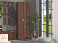 Cotswold Dark Brown 2 Door Utility Cupboard