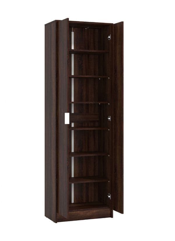 Cotswold Dark Brown 2 Door Utility Cupboard