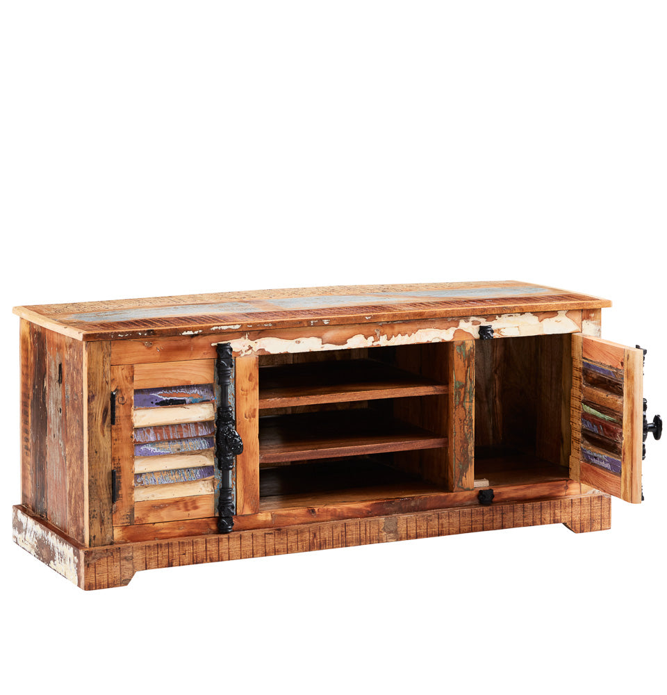 Coastal TV Cabinet — side product view