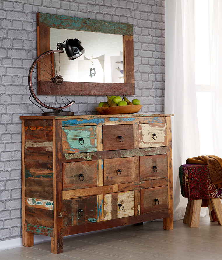 Coastal 9 Drawer Chest 