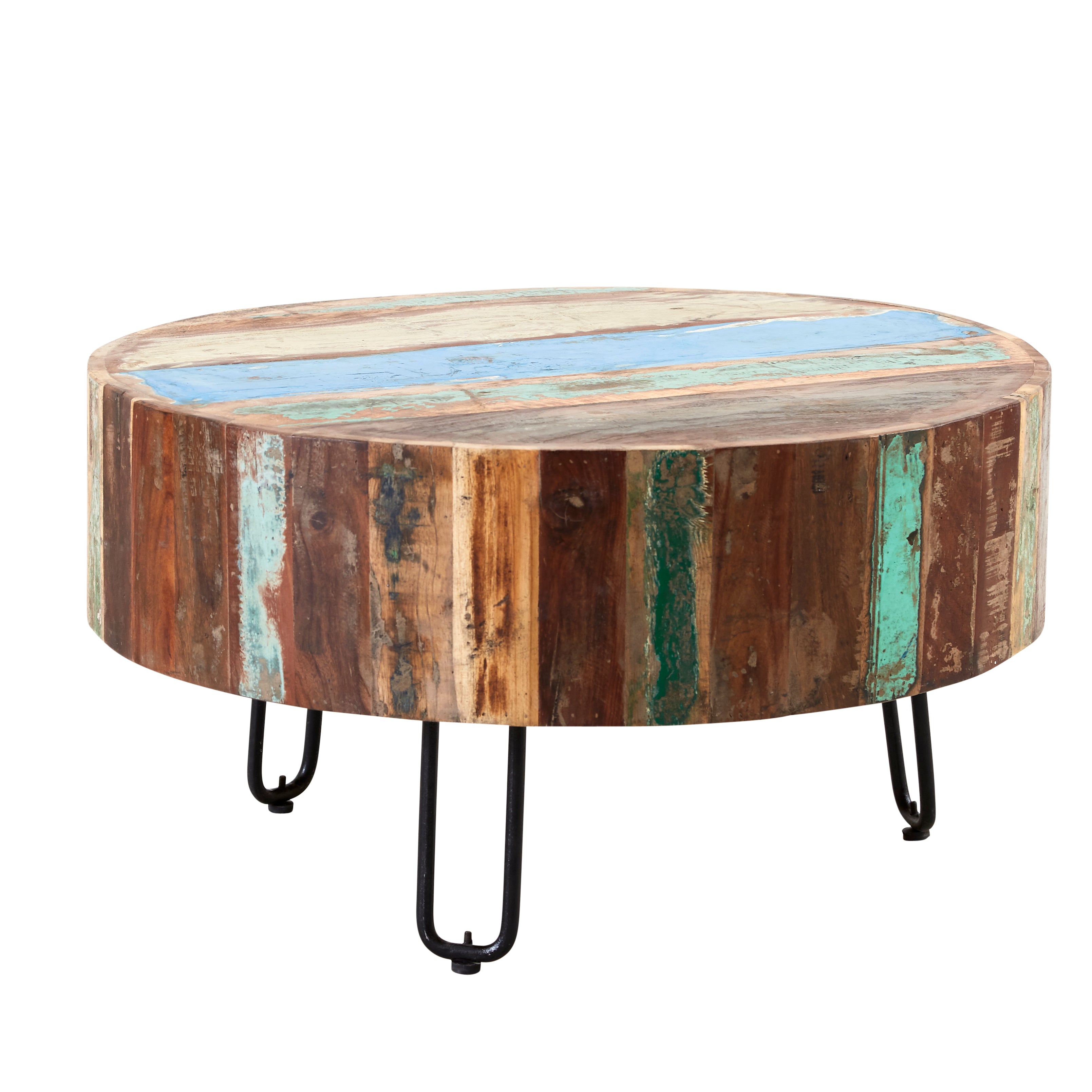 Coastal Drum Coffee Table 