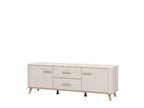 Dariqon Cashmere And Oak Effect 154cm TV Unit