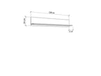 Dariqon Cashmere Wall Mounted Floating Wall Shelf