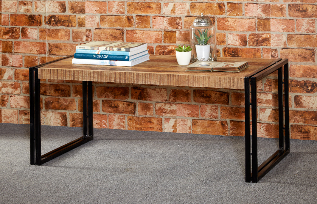 Cosmo Industrial Large Coffee Table 