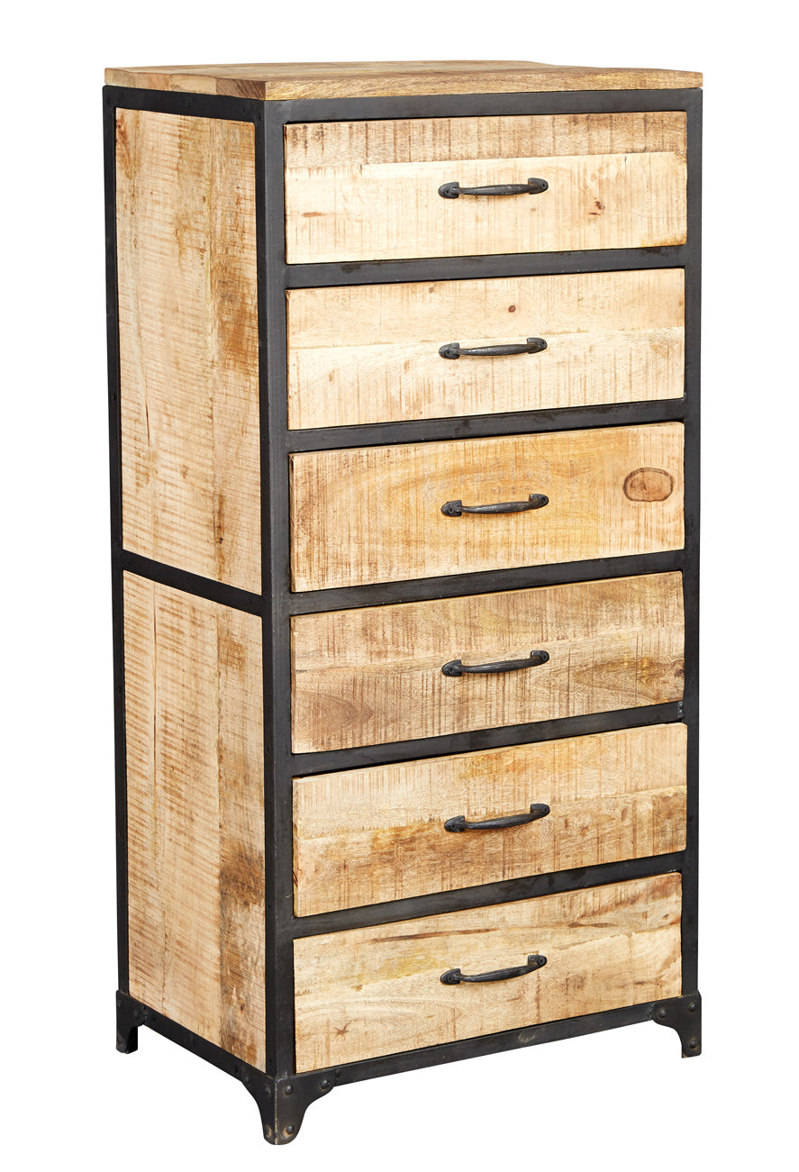 Cosmo Industrial Tall Chest — alternate product view