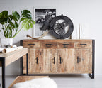 Cosmo Industrial Extra Large Sideboard 