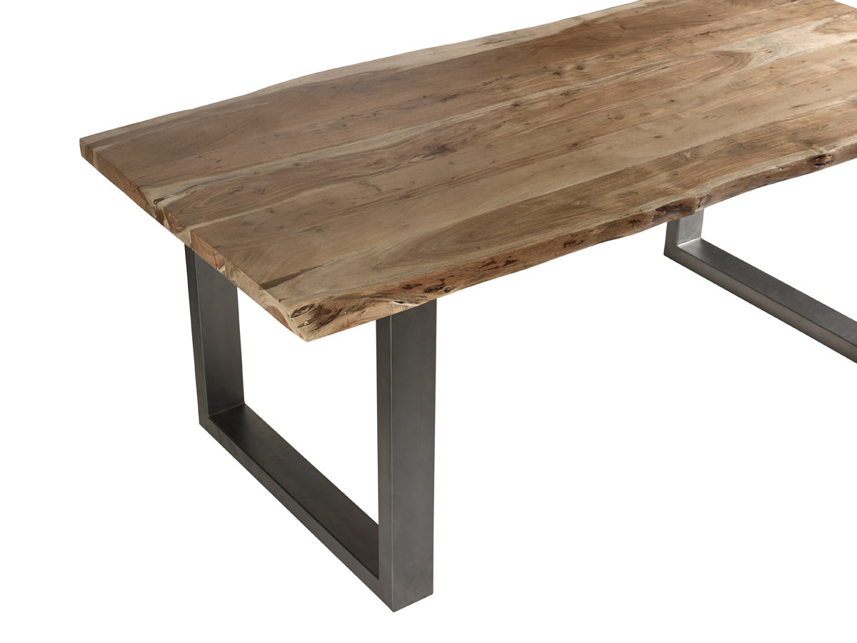Baltic Live Edge Dining Table 2 M — angled product view